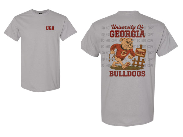 GA Bulldogs 90's Theme T-Shirt and Sweatshirt