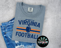 Striped University of Virginia PNG Digital Design (TWO DIGITALS)