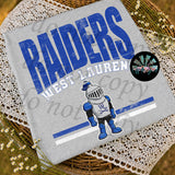 YOUTH Vintage Striped WL Raiders T-Shirt