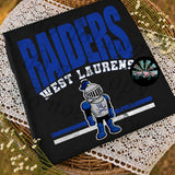 Vintage Striped WL Raiders T-Shirt and Sweatshirt