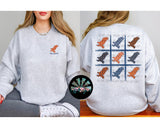 Plaid AU War Eagle Tic Tac Toe PNG Digital Download (You get four files)