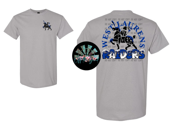 WL Raiders Drip T-Shirt and Sweatshirt