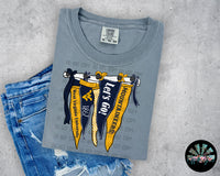 WVU Pennant Flag PNG Digital Design
