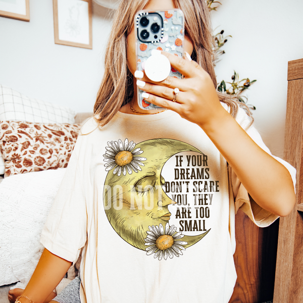 If your dreams don't scare you, they are too small T-Shirt and Sweatshirt