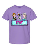 KIDS Custom Magical Frozen Trio T-Shirt