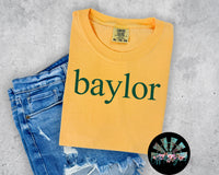 Baylor Script PNG Digital Design (YOU GET 2 DESIGNS)