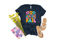 God is within Her She will not Fail T-Shirt and Sweatshirt