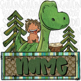 KIDS Custom The Dinosaur T-Shirt