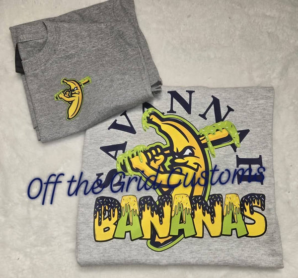 Dripping Savannah Bananas T-Shirt and Sweatshirt
