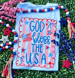 God Bless the USA T-Shirt and Sweatshirt