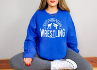 KIDS West Laurens Raiders Wrestling (White Design) T-Shirt