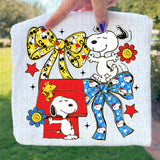 KIDS Snoopy Bow Collage T-Shirt
