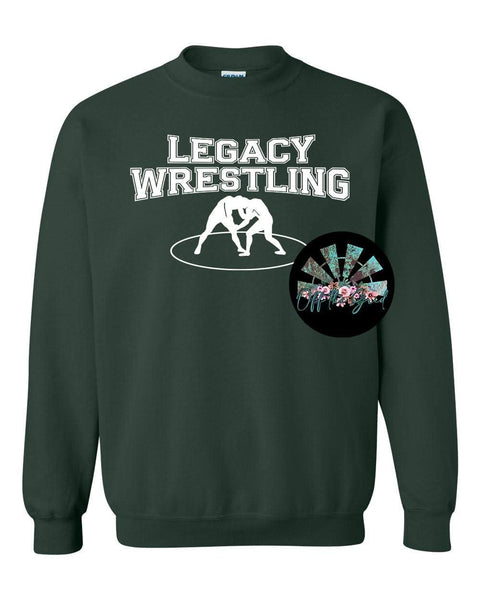 KIDS Legacy Wrestling (White Design) T-Shirt and Sweatshirt
