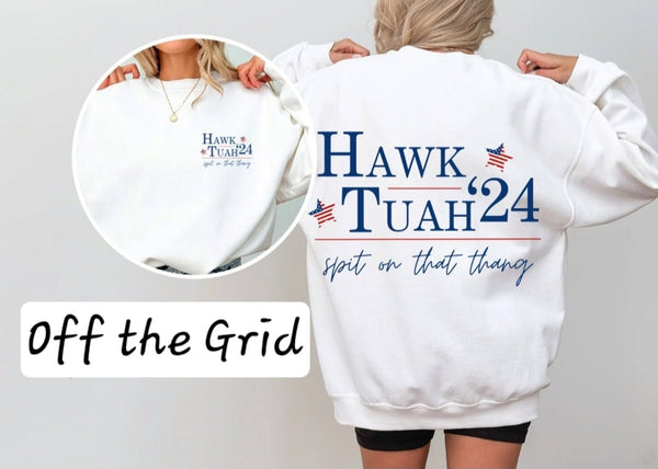 Hawk Tuah 2024 Spit on that Thang Short Sleeve T-Shirt