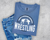 KIDS West Laurens Raiders Wrestling (B&W Design) T-Shirt