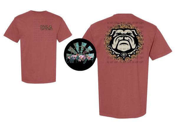 Drake Camo GA Bulldog T-Shirt and Sweatshirt