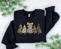 Five Camo Christmas Trees T-Shirt and Sweatshirt