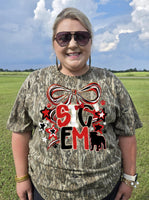 Bottomland Camo GA Bow Short Sleeve T-Shirt
