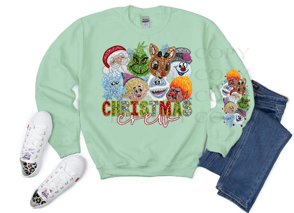 Christmas Crew T-Shirt and Sweatshirt