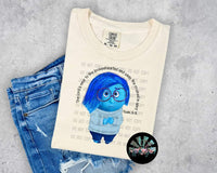 Sadness Short Sleeve T-Shirt