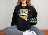 Dalmatian Pennant Flags Falcons T-Shirt and Sweatshirt