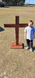 Wooden Cross 4 Foot Tall