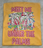 Dalmatian Meet me under the Palms T-Shirt