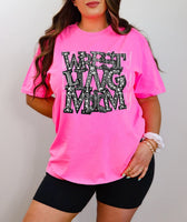 Faux Glitter Rhinestone Wrestling Mom T-Shirt and Sweatshirt