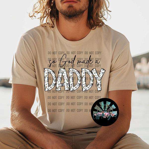 So God made a Daddy Flying Duck PNG Digital Design