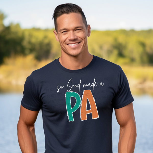 So God made a Pa Short Sleeve T-Shirt