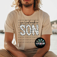 So God made a Son Flying Duck PNG Digital Design