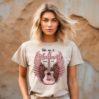 Pink Take me to Nashville T-Shirt