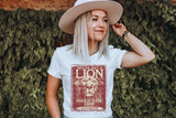 You've got a Lion inside of those Lungs (Red Design) T-Shirt and Sweatshirt