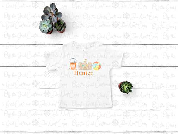 Toddler Sandcastle T-Shirt