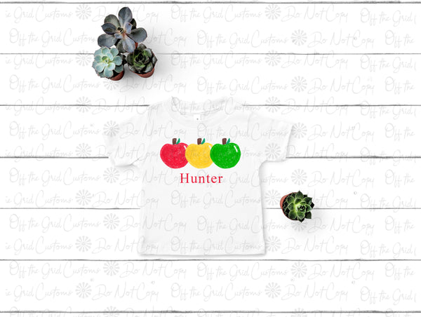 Toddler Apple Trio T-Shirt