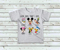 God Says I am.... M!ckey T-Shirt