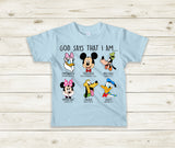 God Says I am.... M!ckey T-Shirt