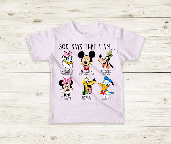 God Says I am.... M!ckey T-Shirt