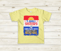 T-Ball/Baseball Sisters Always Salty Baseball Tee